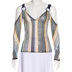 Missoni cold shoulder top